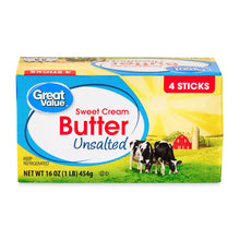 Great-Value-Sweet-Cream-Unsalted-Butter-16-oz-Box-4-Sticks-Refrigerated_b2f46708-c0e7-4bb5-b5c9-b2f0d2cf74e7.d4f4b3d4d889ce7215159f0680b82c87 - Brands For Less USA