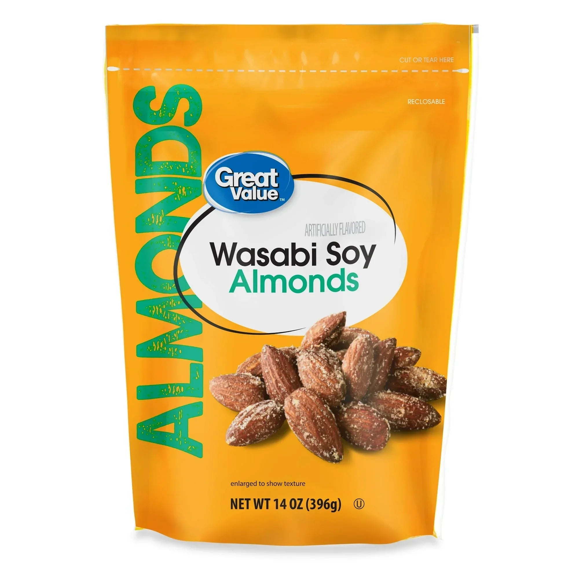 Great Value Wasabi Soy Almonds, 14 oz– Brands For Less USA