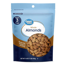 Great Value Whole Almonds, 16 oz - Brands For Less USA