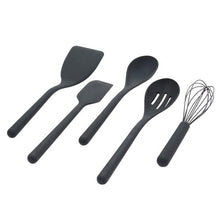 GreenPan Silicone Tools 5 Piece Set – Charcoal Gray