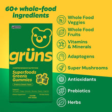 Gruns Adult Organic Superfood Greens Multivitamin Gummies, 25 ct.