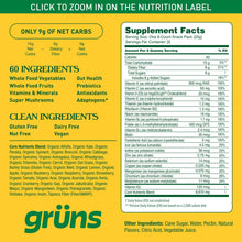 Gruns Adult Organic Superfood Greens Multivitamin Gummies, 25 ct.