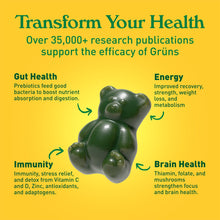 Gruns Kids Organic Superfood Greens Multivitamin Gummies, 25 ct.