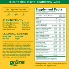 Gruns Kids Organic Superfood Greens Multivitamin Gummies, 25 ct.