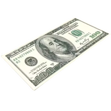 100 Dollar Bill Area Rug, Non-Slip Backing, Water Absorption, Money Print Runner, 50 * 120cm