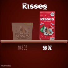 HERSHEY'S KISSES Christmas Milk Chocolate Candy, 335 pcs.