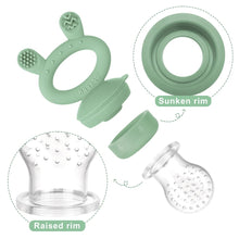 Haakaa Freeze-N-Feed Mini with Silicone Food Feeder & Silicone Mini Nibble Tray, Breastmilk Popsicle Mold Storage 4 months & up
