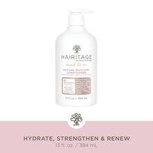 Hairitage Mend to Be Damage Recovery Moisture + Castor Oil Shampoo and Conditioner Set, 13oz