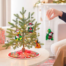 Hallmark Licensed Disney Mickey & Friends Blown Glass Ornaments, Set of 4