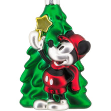 Hallmark Licensed Disney Mickey & Friends Blown Glass Ornaments, Set of 4