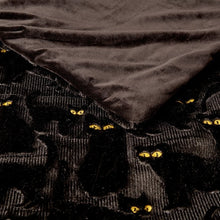 Halloween Embroidered Faux Fur Throw