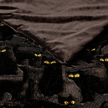 Halloween Embroidered Faux Fur Throw