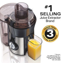 Hamilton Beach 800 Watt Easy Clean Juice Extractor with Easy Sweep Cleaning Tool