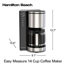 HamiltonBeach14-CupEasyMeasureCoffeeMaker - Brands For Less USA
