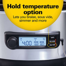 Hamilton Beach Temp Tracker 6-Quart Programmable Slow Cooker