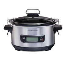 Hamilton Beach Temp Tracker 6-Quart Programmable Slow Cooker