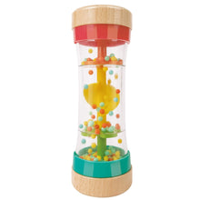 Hape Rainbow Stick Shake Beaded Raindrops, Infant Sensory Rattle Toy, Unisex Child Ages 0M+, Plastic
