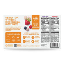 HappyBABY Organics Yogis Melts Variety Pack, 1 oz., 4ct.