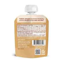Happy Baby Nutty Blends, Stage 2 Organic Baby Food, Bananas & Almond Butter, 3 oz. Pouch