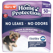 Hartz-Home-Protection-Lavender-Scent-Odor-Eliminating-Dog-Pads-Regular-Size-21-in-x-21-in-50ct_7a992715-4b9f-48eb-978e-8dcaf959a87f.36c6327ae087e93c5e62c7fa52f7a434 - Brands For Less USA