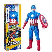 Hasbro Marvel Avengers Titan Hero Series Captain America, Poseable Action Figure 12 in