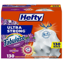 Hefty Ultra Strong Kitchen Drawstring Trash Bags, Fabuloso Scent 13 gal., 130 ct.