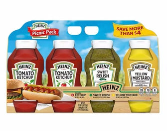 Heinz Picnic Pack Condiments, 4 pk.