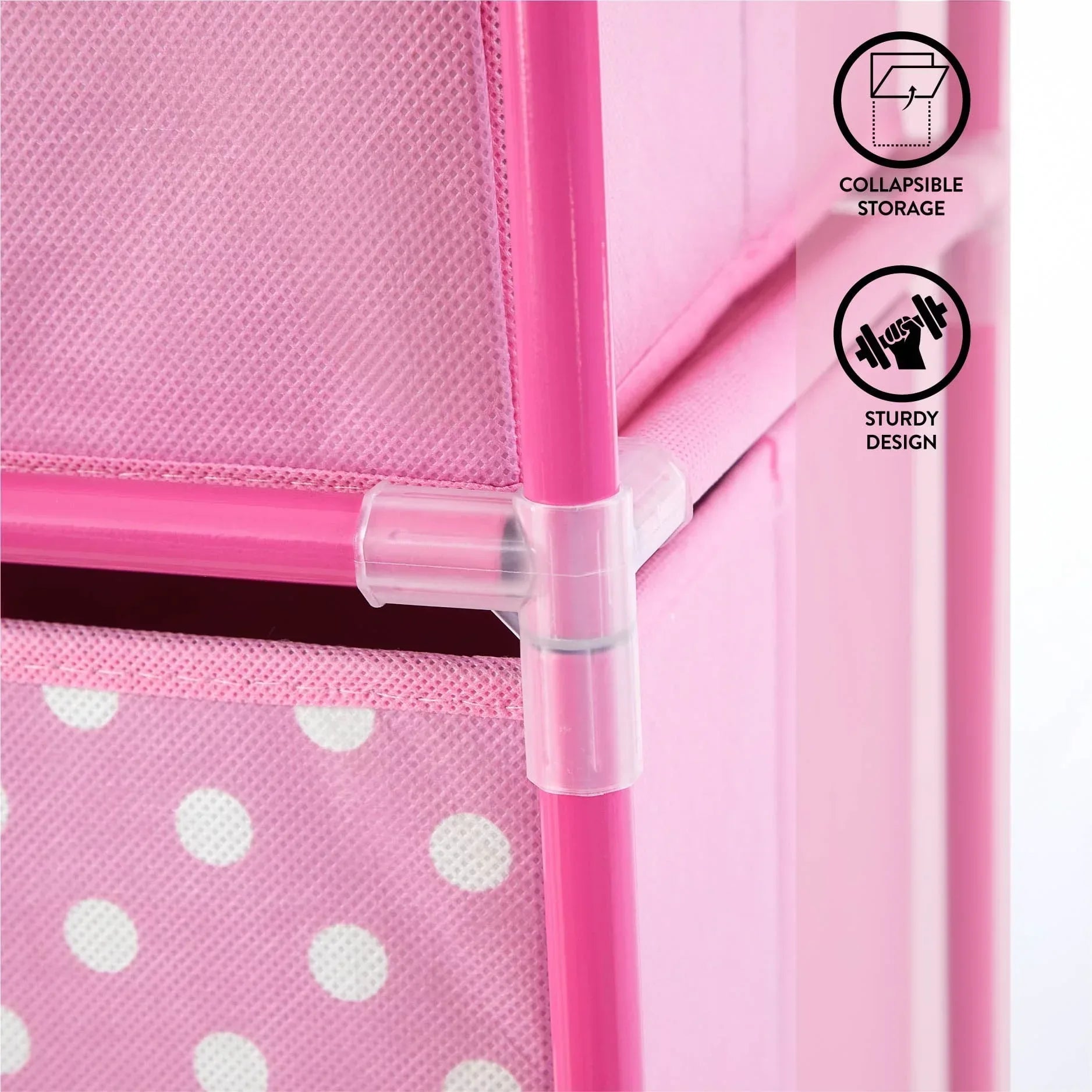 Hello Kitty Kids' Storage Tower, Pink– Brands For Less USA
