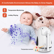 HelloBaby HB6352 Video Baby Monitor – 5″ LCD, No Wifi, Pan-Tilt-Zoom, 1000 ft Range