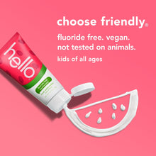 Hello Fresh Watermelon Fluoride Free Toothpaste, 4.2 Oz Tube