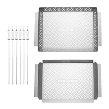 Henckels 8-piece BBQ Trays & Skewer Set