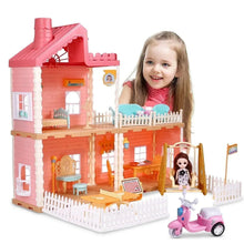 Hengswere-19Inch-Dollhouse-for-Girls-3-Rooms-Princess-Dollhouses-with-Furniture-_1 - Brands For Less USA