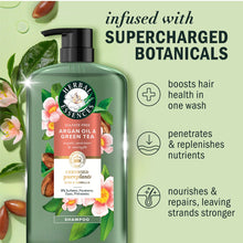 Champú Herbal Essences con aceite de argán y té verde, 33.8 onzas líquidas.