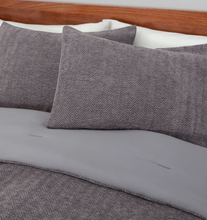 Herringbone Chenille 3-piece Comforter Set