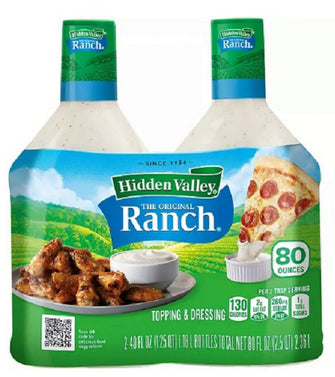 Hidden Valley Original Ranch Dressing, 40 oz., 2 pk.
