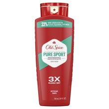 High Endurance Body Wash for Men, Pure Sport Scent, 24 FL OZ (709 mL) Twin Pack