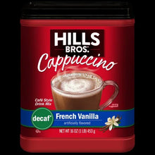 Hills Bros. Cappuccino Decaf French Vanilla - Instant Cappuccino Mix - Brands For Less USA