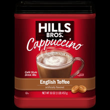 Hills Bros. Cappuccino English Toffee - Instant Cappuccino Mix - Brands For Less USA