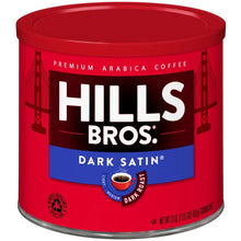 Hills Bros. Coffee Dark Satin - Dark Roast - Ground- Premium Arabica - Brands For Less USA