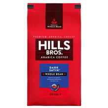 Hills Bros. Coffee Dark Satin - Dark Roast - Whole Bean - Premium Arabica - Brands For Less USA