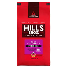 Hills Bros. Coffee 100% Colombian - Medium Roast - Whole Bean - Premium Arabica - Brands For Less USA