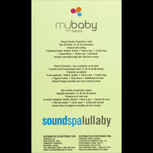 HoMedics My Baby Lullaby Sound Spa Sound Machine and White Noise Machine - Sounds & Projection, Plays 6 Sounds & Lullabies, Image Projector Featuring Diverse Scenes, Auto-Off