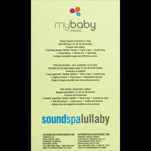 HoMedics My Baby Lullaby Sound Spa Sound Machine and White Noise Machine - Sounds & Projection, Plays 6 Sounds & Lullabies, Image Projector Featuring Diverse Scenes, Auto-Off