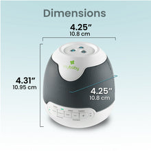 HoMedics My Baby Lullaby Sound Spa Sound Machine and White Noise Machine - Sounds & Projection, Plays 6 Sounds & Lullabies, Image Projector Featuring Diverse Scenes, Auto-Off