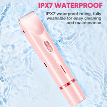 HoeylifeBodyTrimmerforWomen_Dual-HeadElectricRazor_BikiniTrimmerwithDualCeramicBlades_USBRechargeableWetDryUseIPX7Waterproof2 - Brands For Less USA