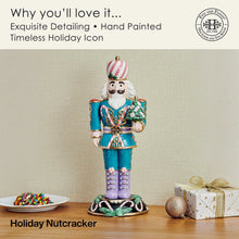 Holiday Nutcracker Pastel Sugar Plum King, 17 IN