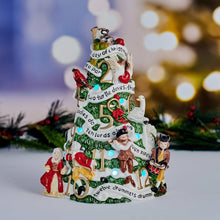 Holiday Luminary Christmas Tree LED Figurine, 9.5 IN