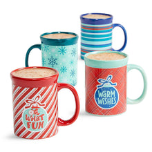 Holiday Ceramic Mug Gift Set, 4 ct.