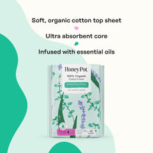 Honey Pot 100% Organic Cotton Cover Cooling Regular Pad, 32 Count (PACK OF 3 )