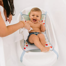 Hopscotch Lane 3-in-1 Baby Bathtub with Sling, White, Newborn to Toddler, Ages 0+ Months